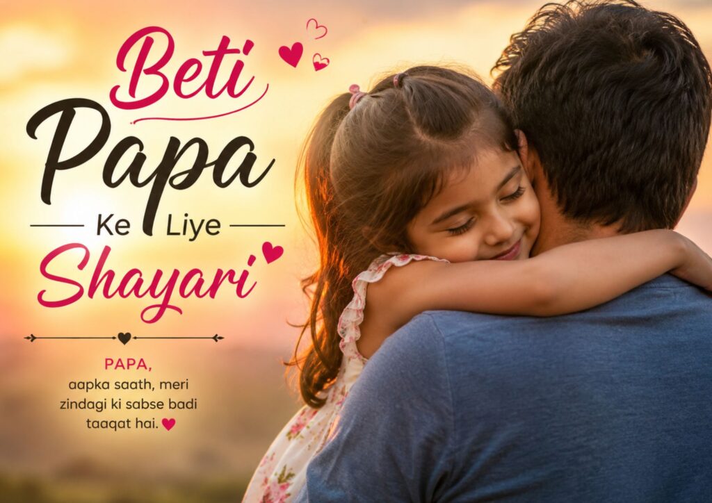 Beti Papa Ke Liye Shayari